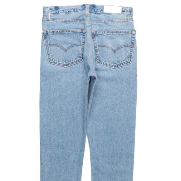 Re/done High Rise Ankle Crop Reconstructed Levi’s - Picture 11 of 12